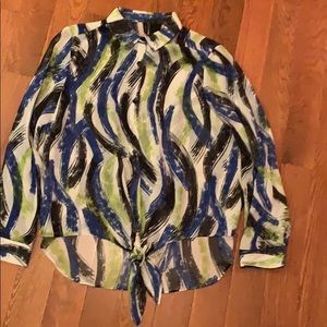 New Directions brand Multi-color blouse